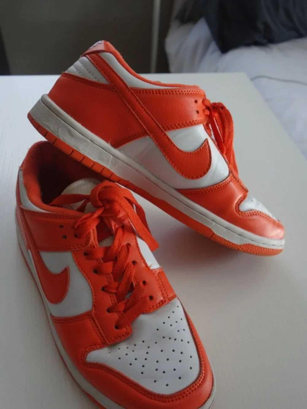 Nike Dunk Low SP Syracuse Orange White 2020. Size: Men's 8.5